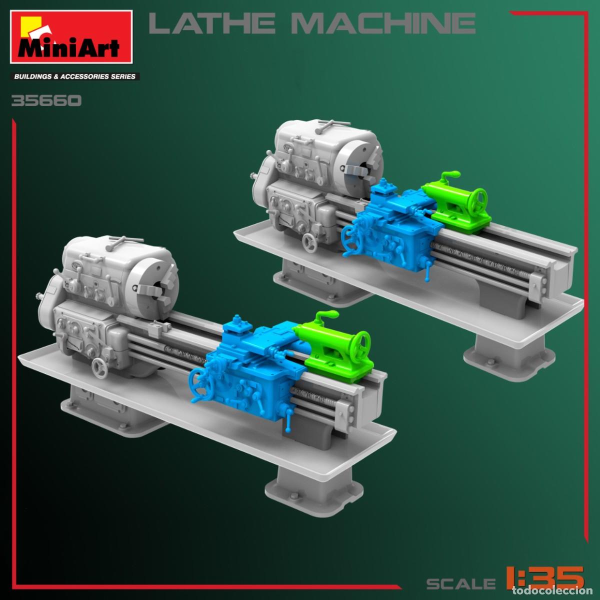 Maquetas: MINIART - Lathe Machine 1/35 35660 - Foto 3