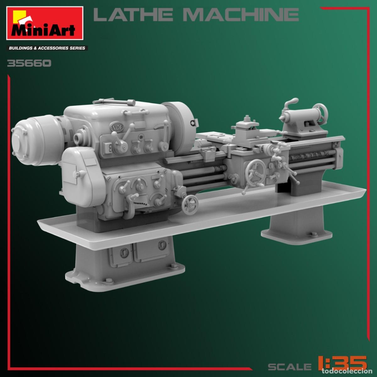 Maquetas: MINIART - Lathe Machine 1/35 35660 - Foto 4