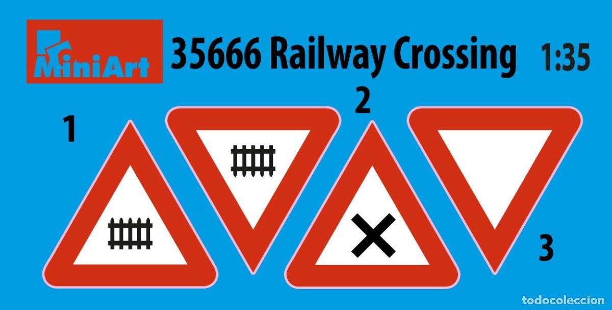 Maquetas: MINIART - Railway Crossing 1/35 35666 - Foto 2