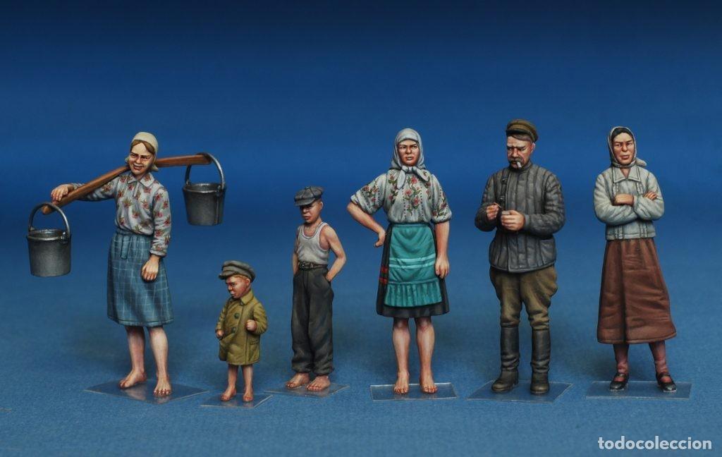 Maquetas: MINIART - Soviet Villagers 1/35 38011 - Foto 2