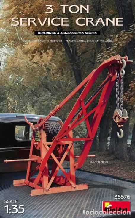 Maquetas: MINIART - 3 Ton Service Crane 1/35 35576 - Foto 1