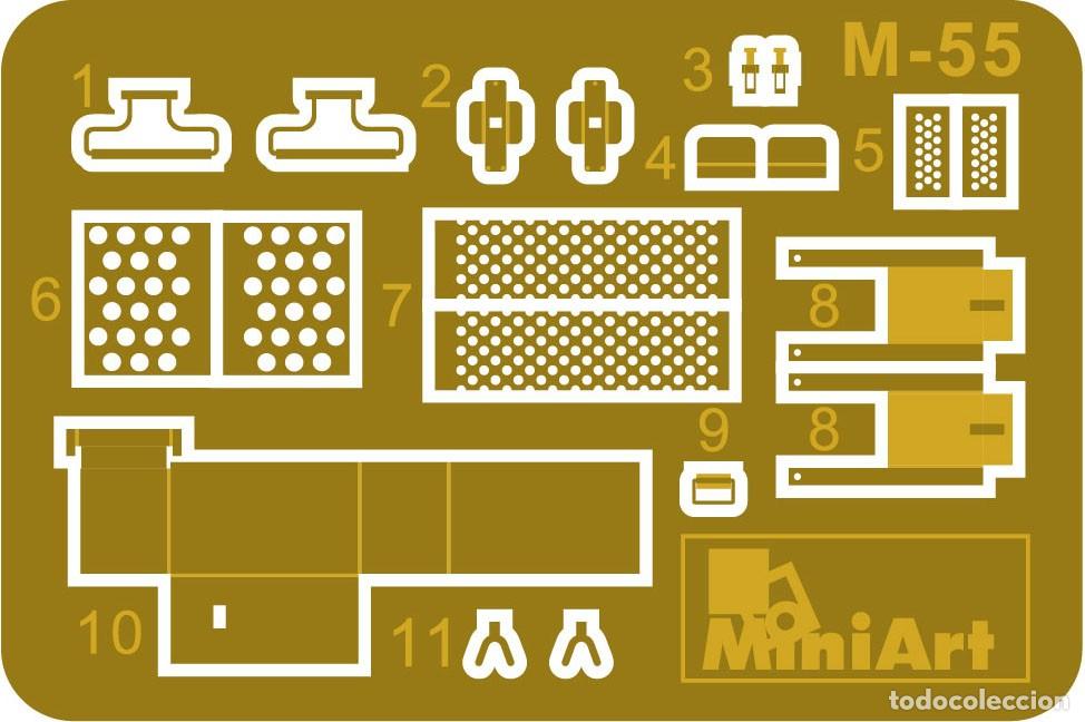 Maquetas: MINIART - U.S. Machine Gun Set 1/35 37047 - Foto 8