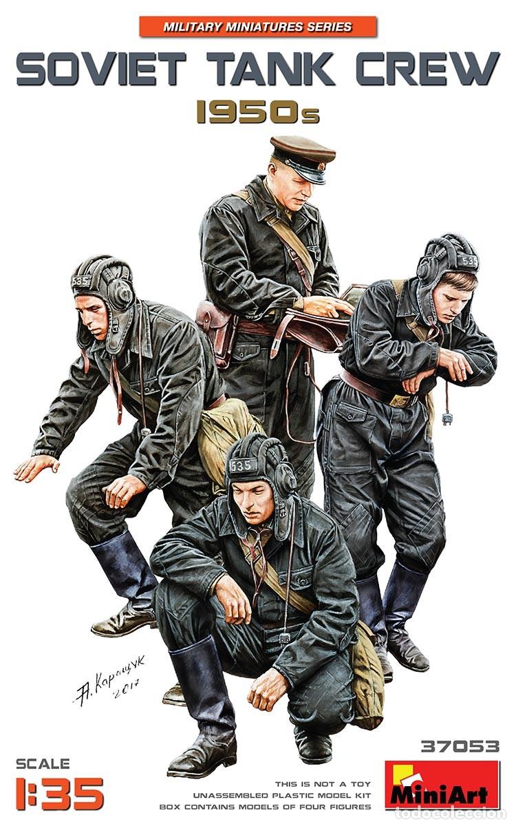 Maquetas: MINIART - Soviet Tank Crew 1950s 1/35 37053 - Foto 1