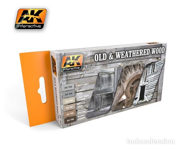 Maquetas: OLD & WEATHERED WOOD vol.2 AK INTERACTIVE AK563 - Foto 1