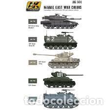 Maquetas: MIDDLE EAST WAR COLORS AK INTERACTIVE AK564 - Foto 2