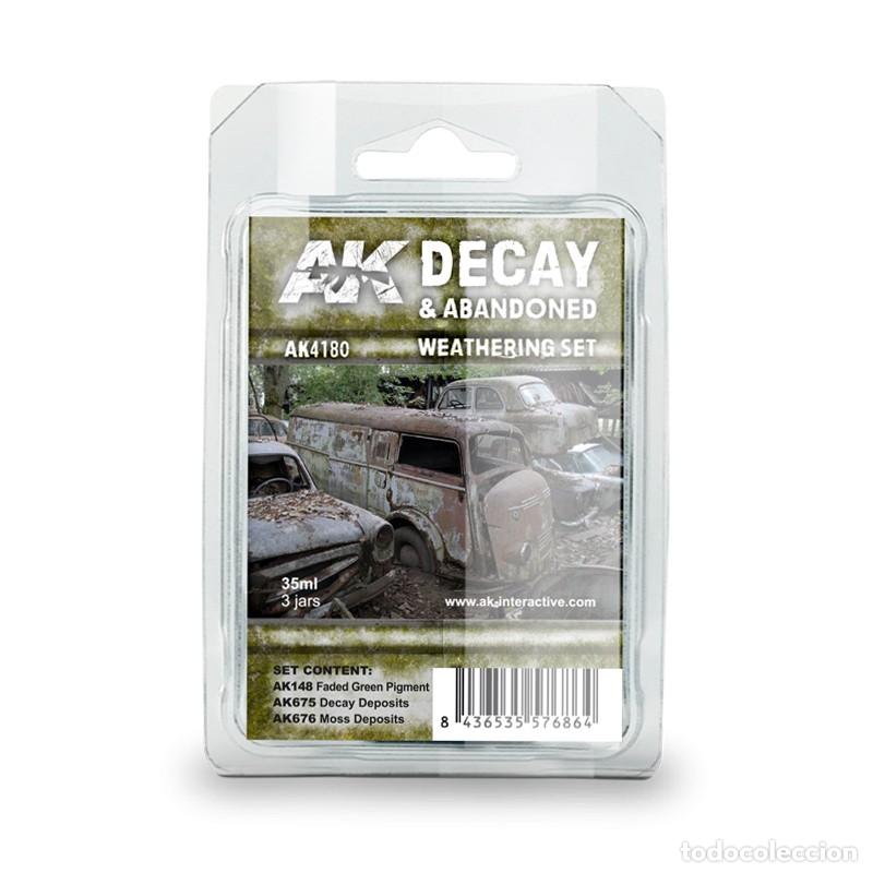 Maquetas: SET DE WEATHERING DECADENCIA Y ABANDONO AK-Interactive AK4180 - Foto 1