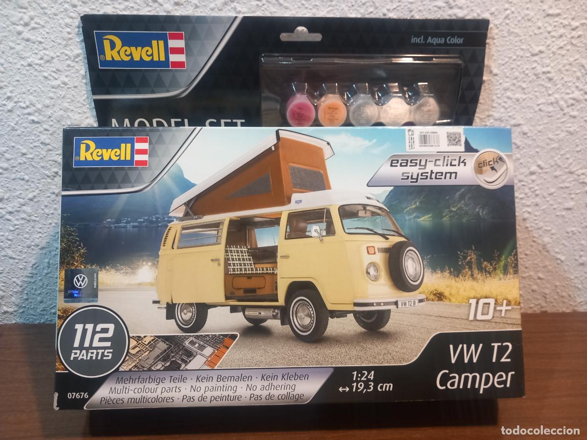 Maquetas: MAQUETA REVELL 1/24 VWT 2 CAMPER - Foto 1