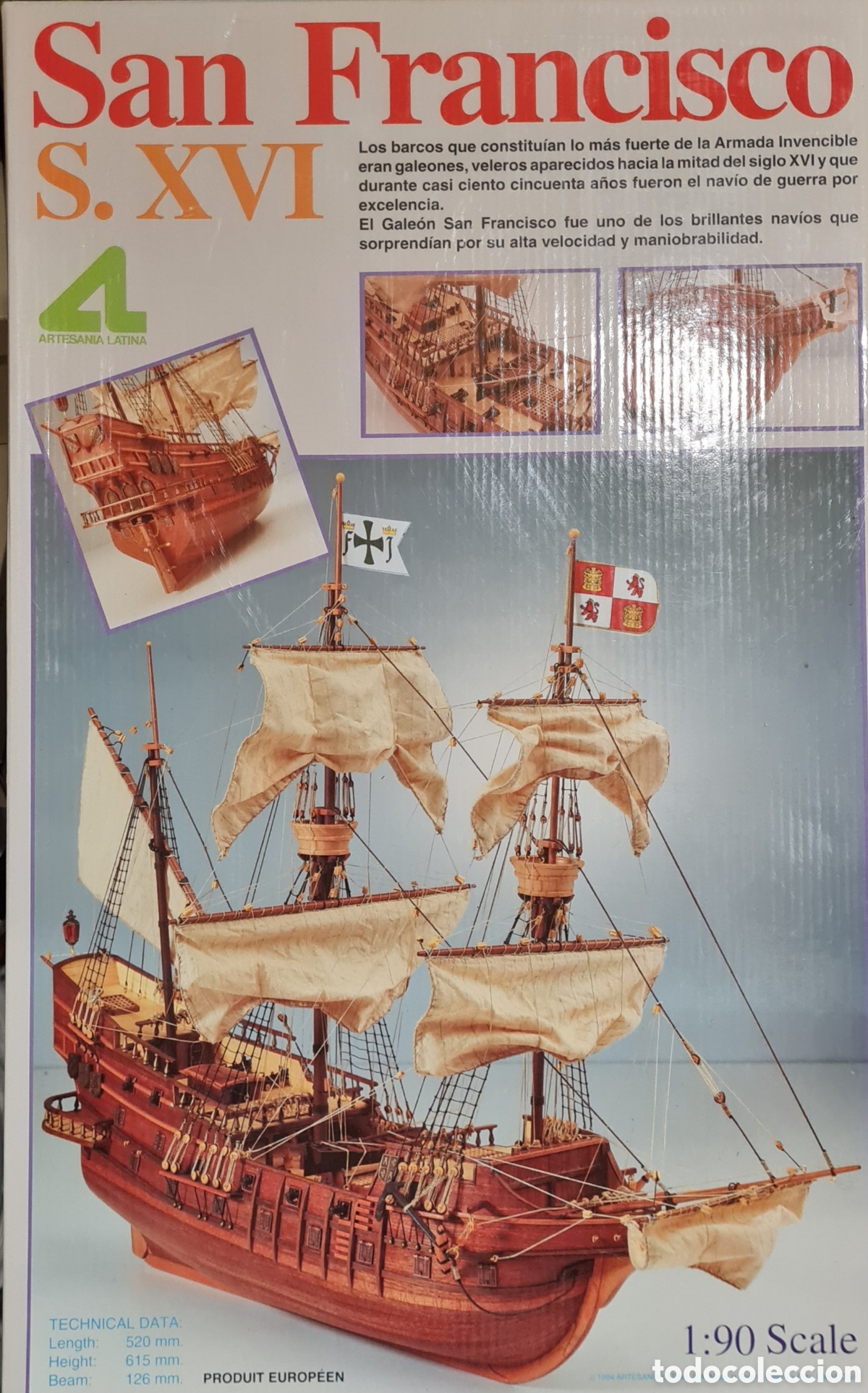 Maquetas: MAQUETA GALEON SAN FRANCISCO MOD 2005-2006 - Foto 1