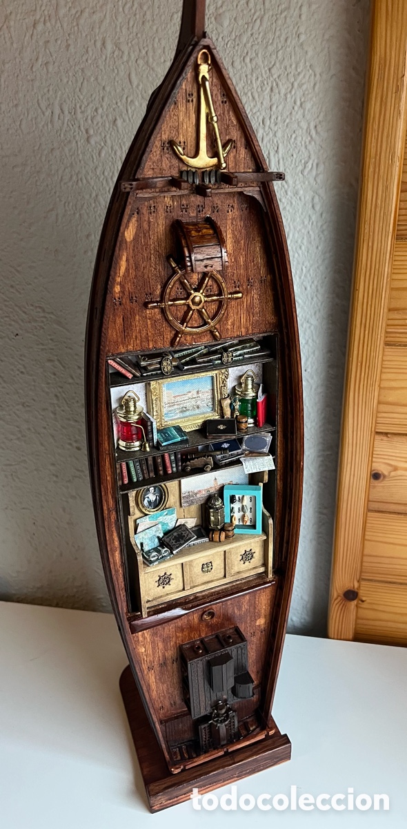 Maquetas: Maqueta naval con miniaturas 1:12 integradas - Foto 7