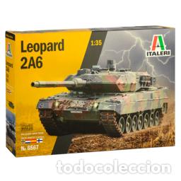 Maquetas: Maqueta Italeri Tanque Leopard 2A6 Escala 1:35 - Foto 1
