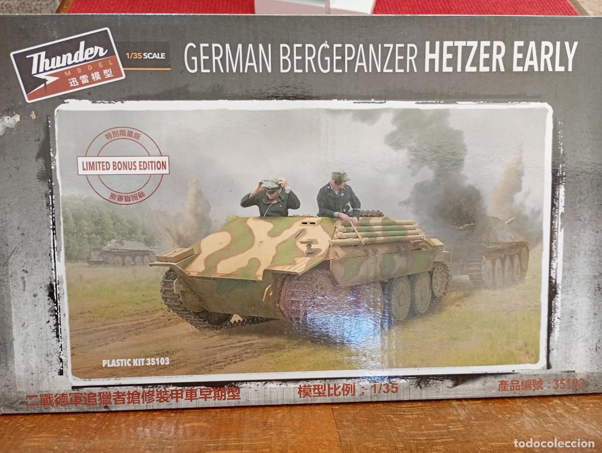 Maquetas: Maqueta tanque alem&aacute;n Hetzer escala 1/35 precintada - Foto 1