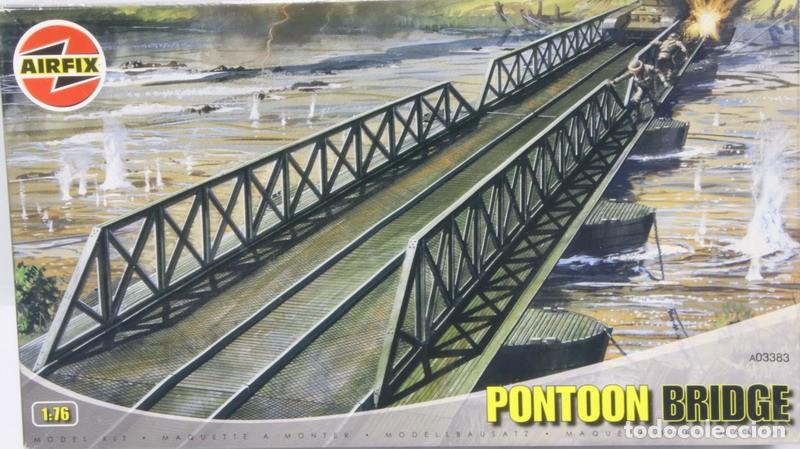 Maquetas: Maqueta puente &ndash; pontoon bridge, 1/76, ref. A03383, Airfix, - Foto 1