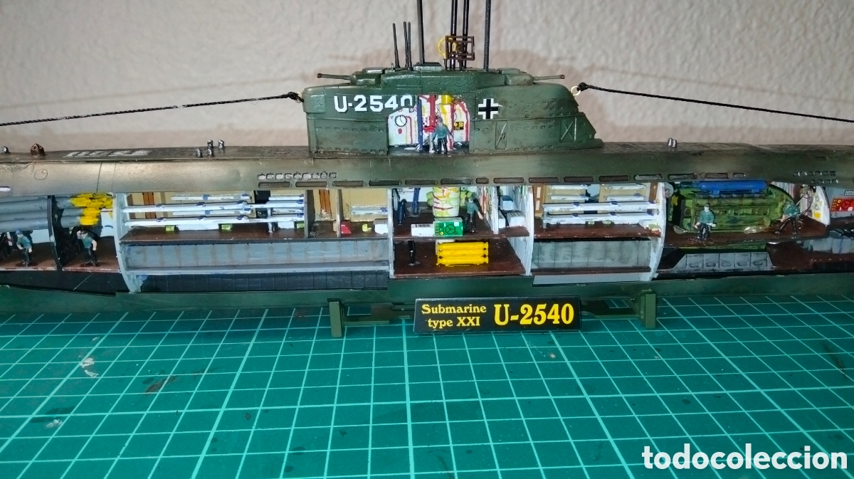 Maquetas: Submarino exterior alem&aacute;n U-2540 - Foto 3