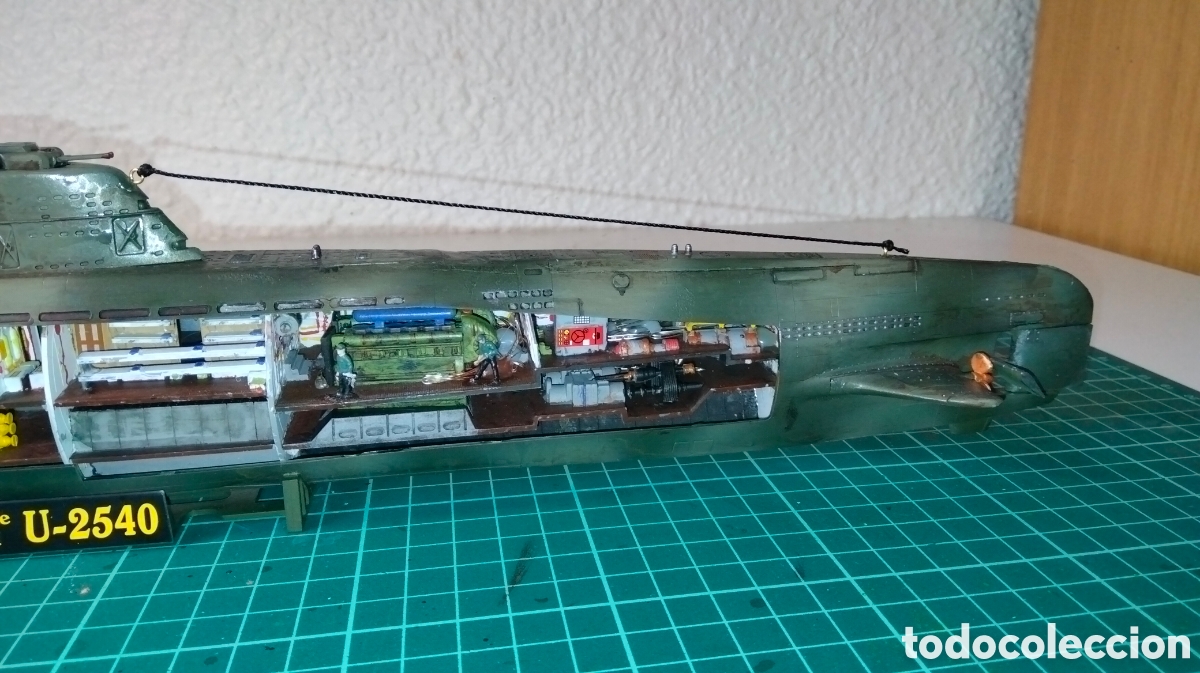 Maquetas: Submarino exterior alem&aacute;n U-2540 - Foto 4