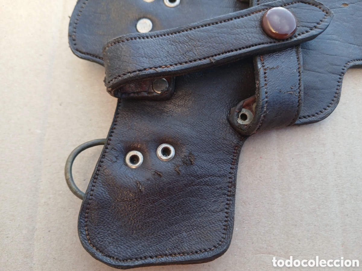 Maquetas: FUNDA DE CUERO PARA PISTOLA ASTRA. - Foto 2