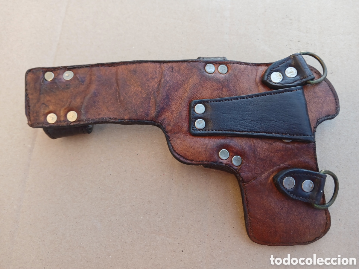 Maquetas: FUNDA DE CUERO PARA PISTOLA ASTRA. - Foto 4