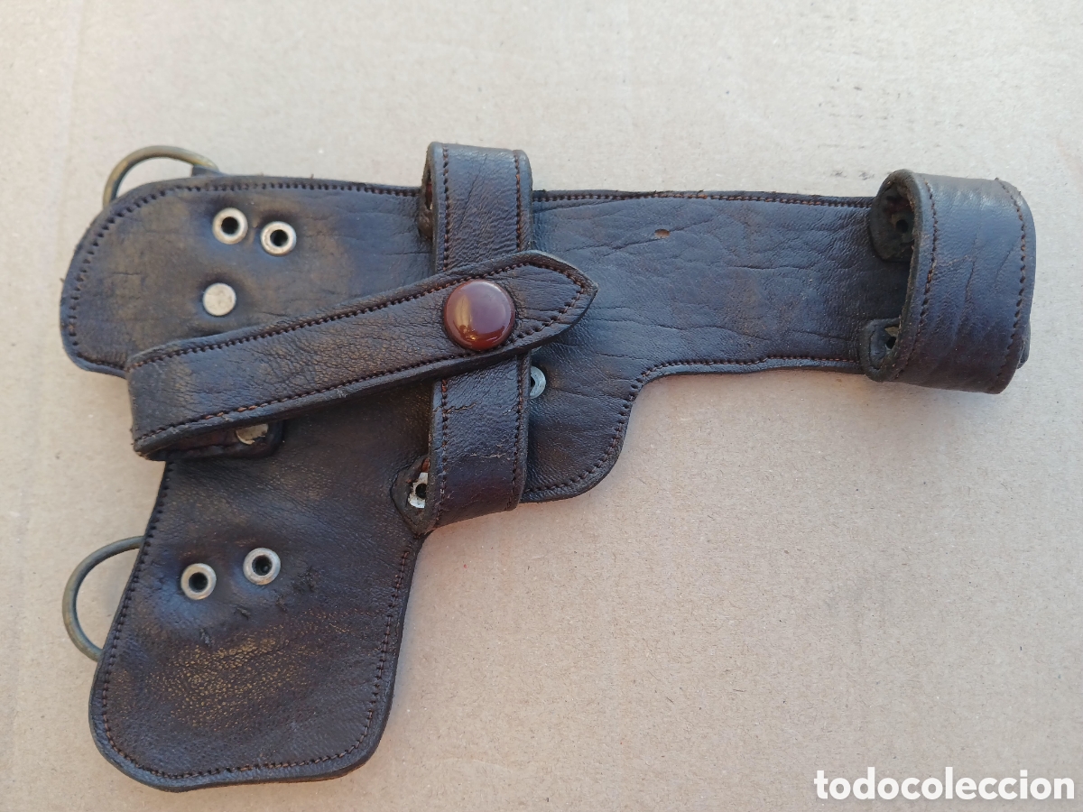 Maquetas: FUNDA DE CUERO PARA PISTOLA ASTRA. - Foto 1
