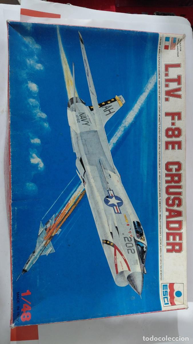 Maquetas: ESCI. LTV F8 Crusander 1/48 - Foto 1