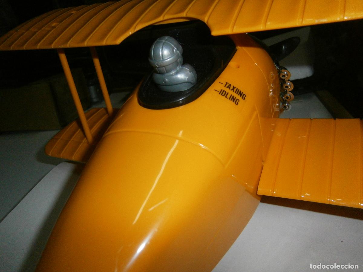 Maquetas: ANTIGUO AVION BIPLANO A PILAS - Foto 7