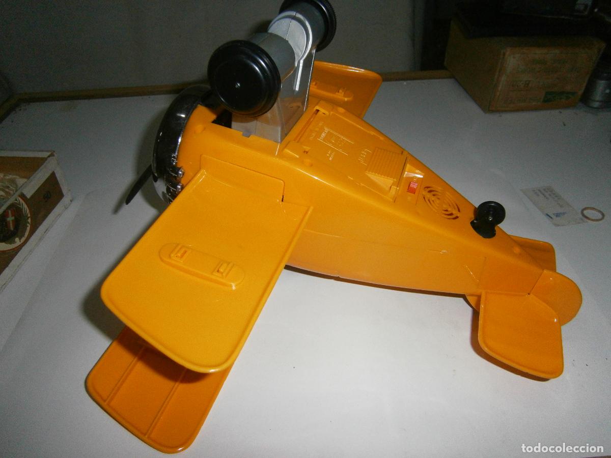 Maquetas: ANTIGUO AVION BIPLANO A PILAS - Foto 8