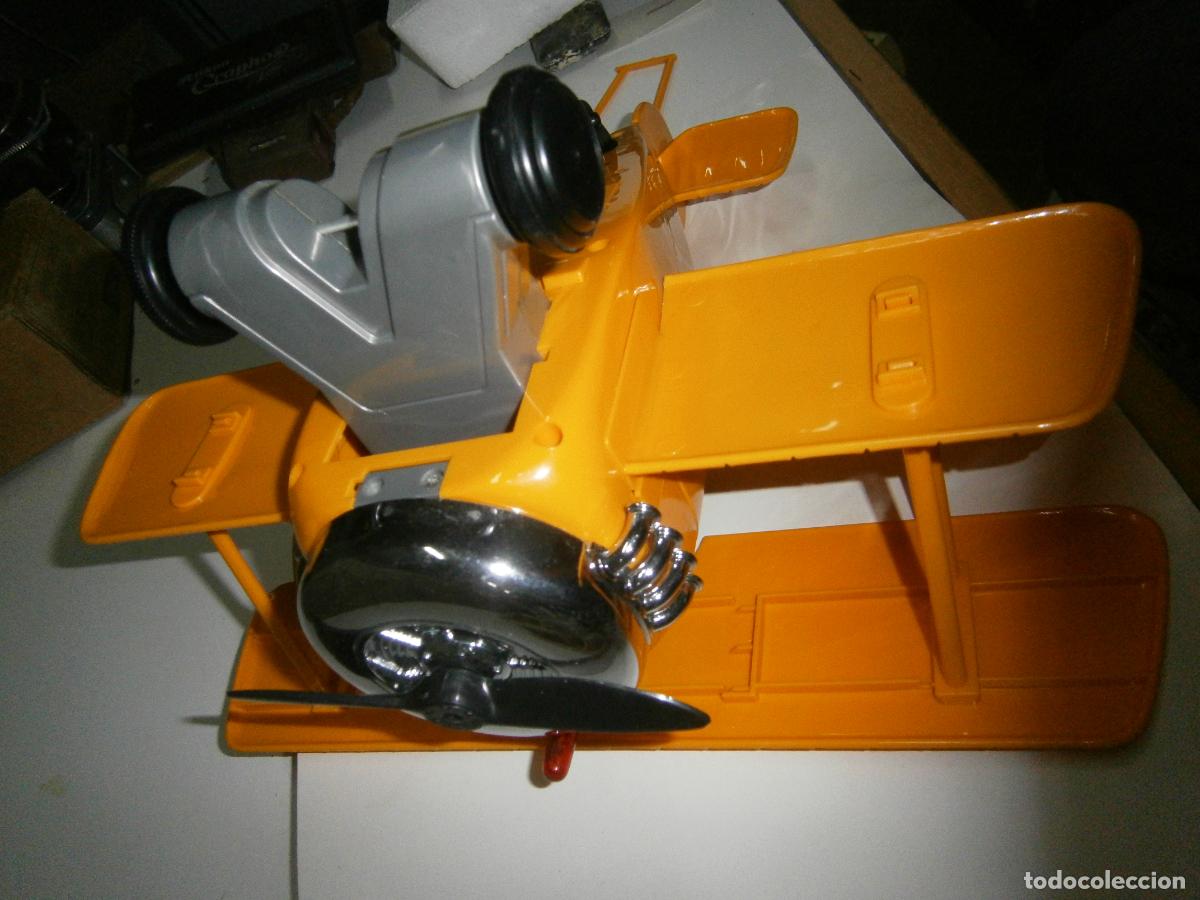 Maquetas: ANTIGUO AVION BIPLANO A PILAS - Foto 9