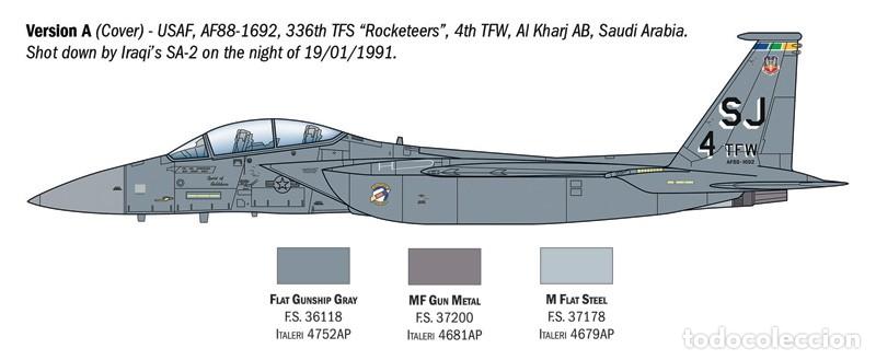 Maquetas: ITALERI - Boeing F-15 E Strike Eagle 1/72 90166 - Foto 5