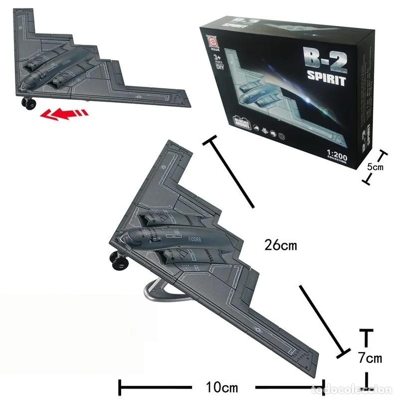 Maquetas: Maqueta Avi&oacute;n B-2 Stealth Bomber 1/200 - Foto 2