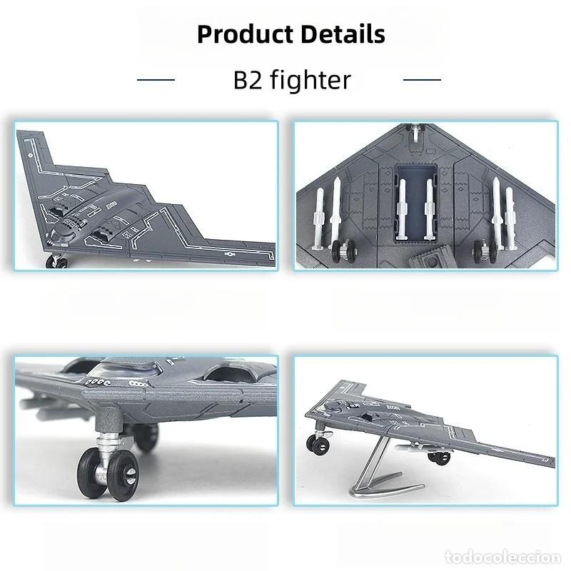 Maquetas: Maqueta Avi&oacute;n B-2 Stealth Bomber 1/200 - Foto 3