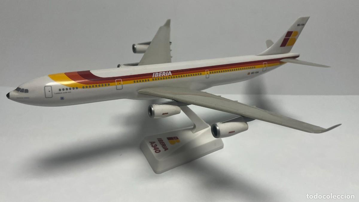 Maquetas: Airbus A340 - Iberia (1/200) - Foto 1