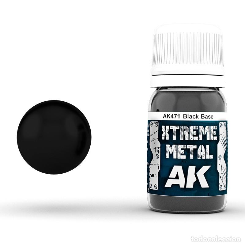 Maquetas: XTREME METAL BASE NEGRA Ak interactive AK471 - Foto 1