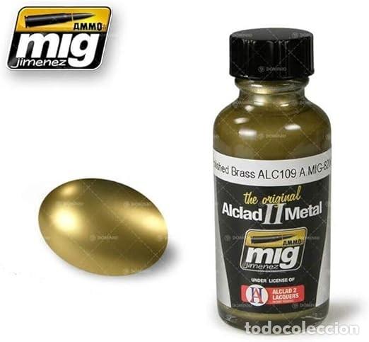 Maquetas: Polished Brass Alc109 Ammo MIG-8206 - Foto 1