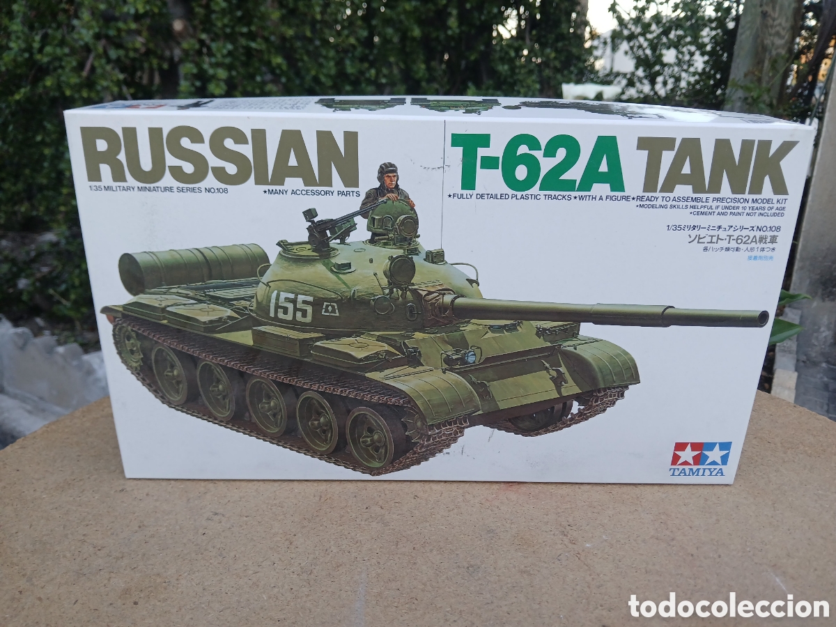 Maquetas: TAMIYA TANQUE RUSO ESCALA 1/35, CARRO DE COMBATE. - Foto 1