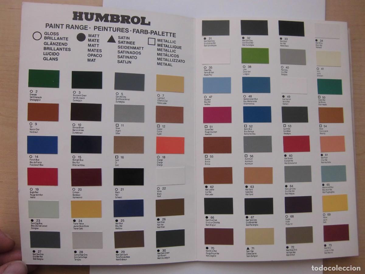 Maquetas: CATALOGO DE COLORES HUMBROL - Foto 2