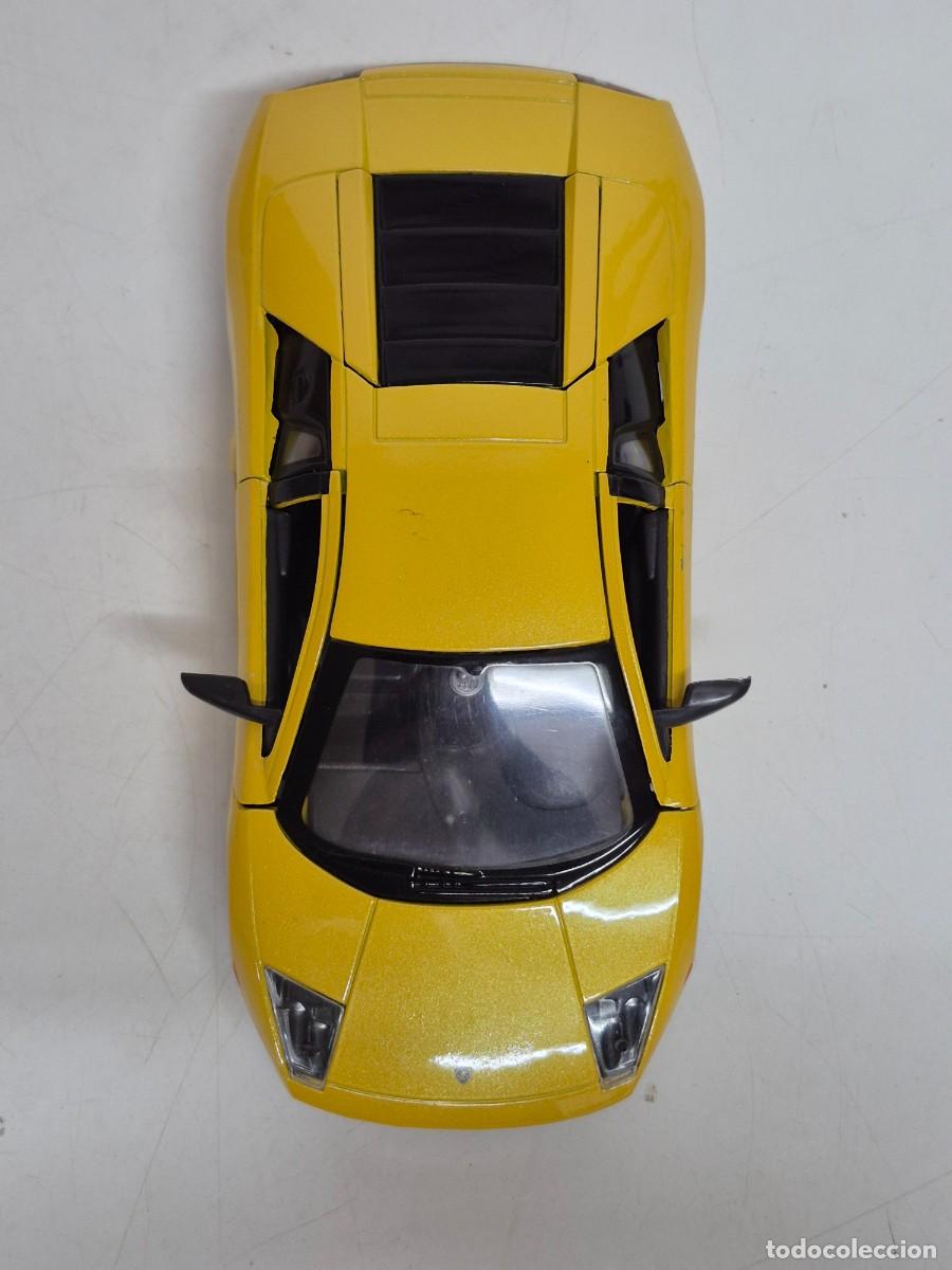 Maquetas: Lamborghini Murci&eacute;lago - Amarillo - 1:24 - Maisto - Foto 3