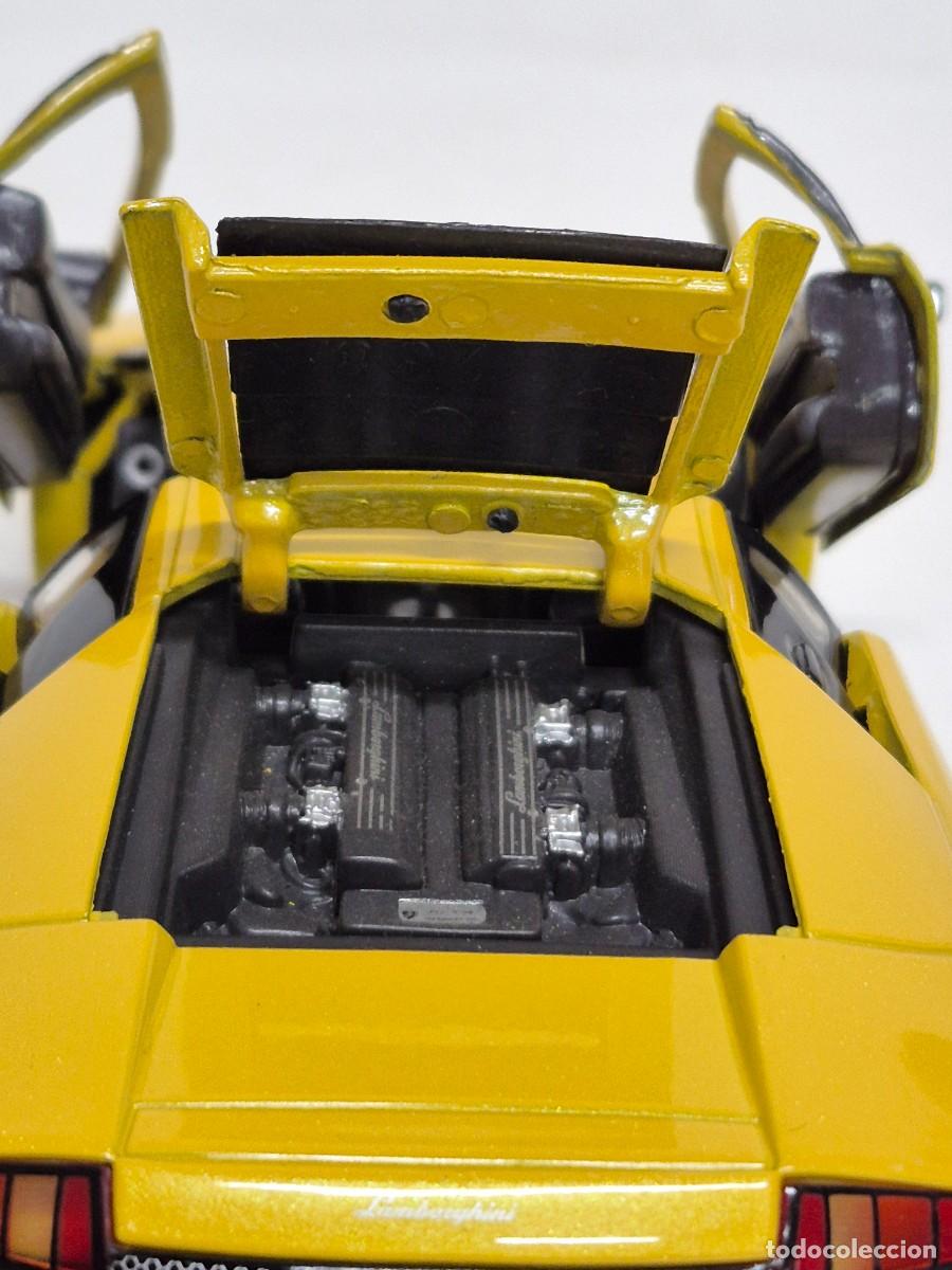 Maquetas: Lamborghini Murci&eacute;lago - Amarillo - 1:24 - Maisto - Foto 9