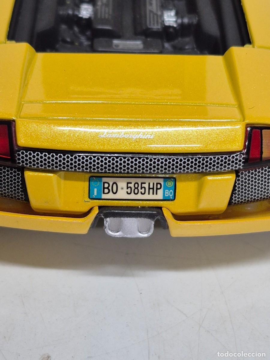 Maquetas: Lamborghini Murci&eacute;lago - Amarillo - 1:24 - Maisto - Foto 10