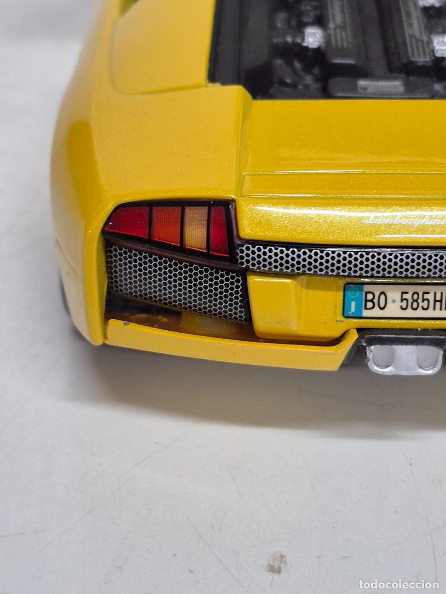 Maquetas: Lamborghini Murci&eacute;lago - Amarillo - 1:24 - Maisto - Foto 11