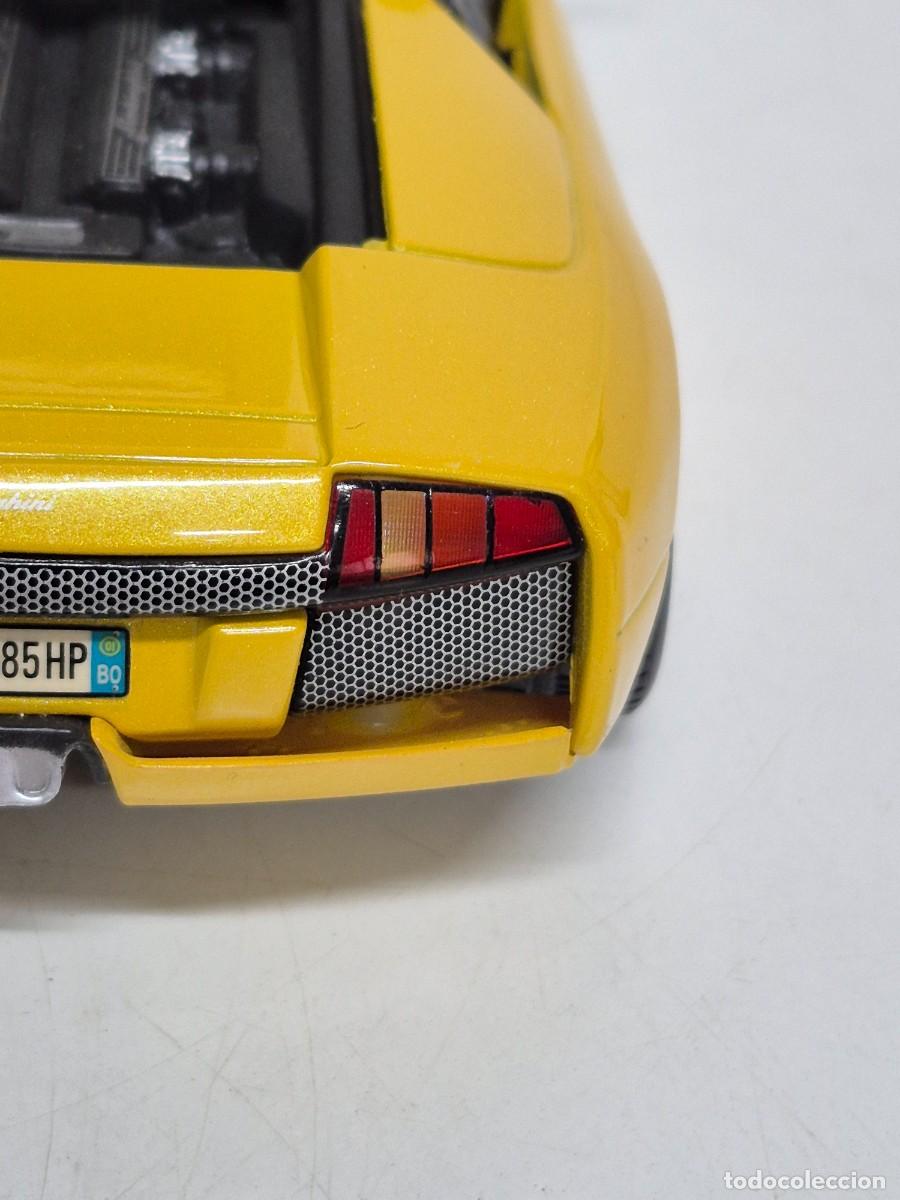 Maquetas: Lamborghini Murci&eacute;lago - Amarillo - 1:24 - Maisto - Foto 12