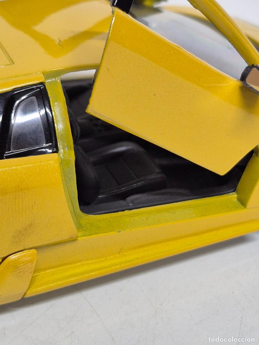Maquetas: Lamborghini Murci&eacute;lago - Amarillo - 1:24 - Maisto - Foto 14