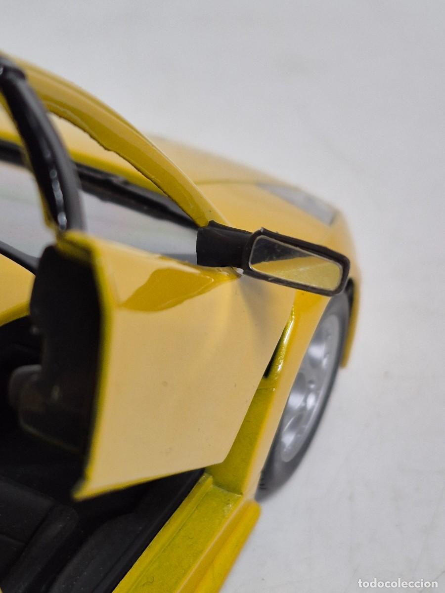 Maquetas: Lamborghini Murci&eacute;lago - Amarillo - 1:24 - Maisto - Foto 15