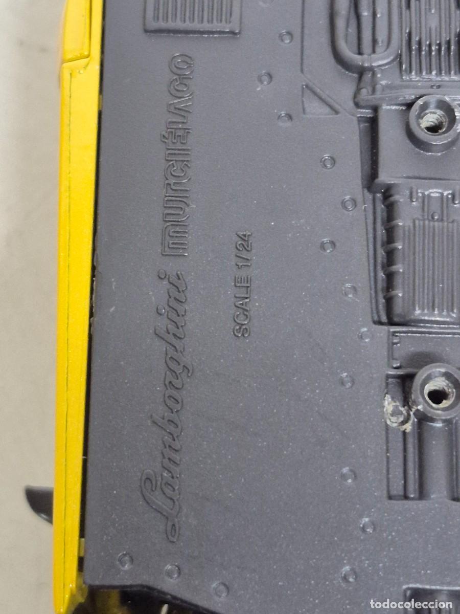 Maquetas: Lamborghini Murci&eacute;lago - Amarillo - 1:24 - Maisto - Foto 27