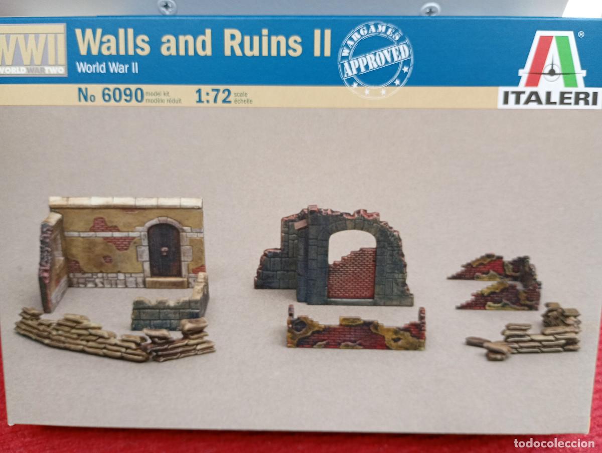 Maquetas: Maqueta Italeri ruinas edificios escala 1/72 precintada - Foto 1