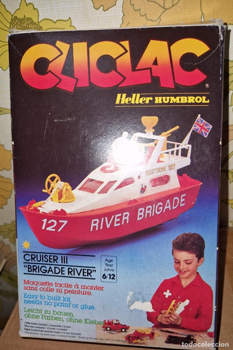 Maquetas: BARCO HELLER - EMBARCACON CRUISER BRIGADE RIVER / HELLER UMBROL - Foto 1