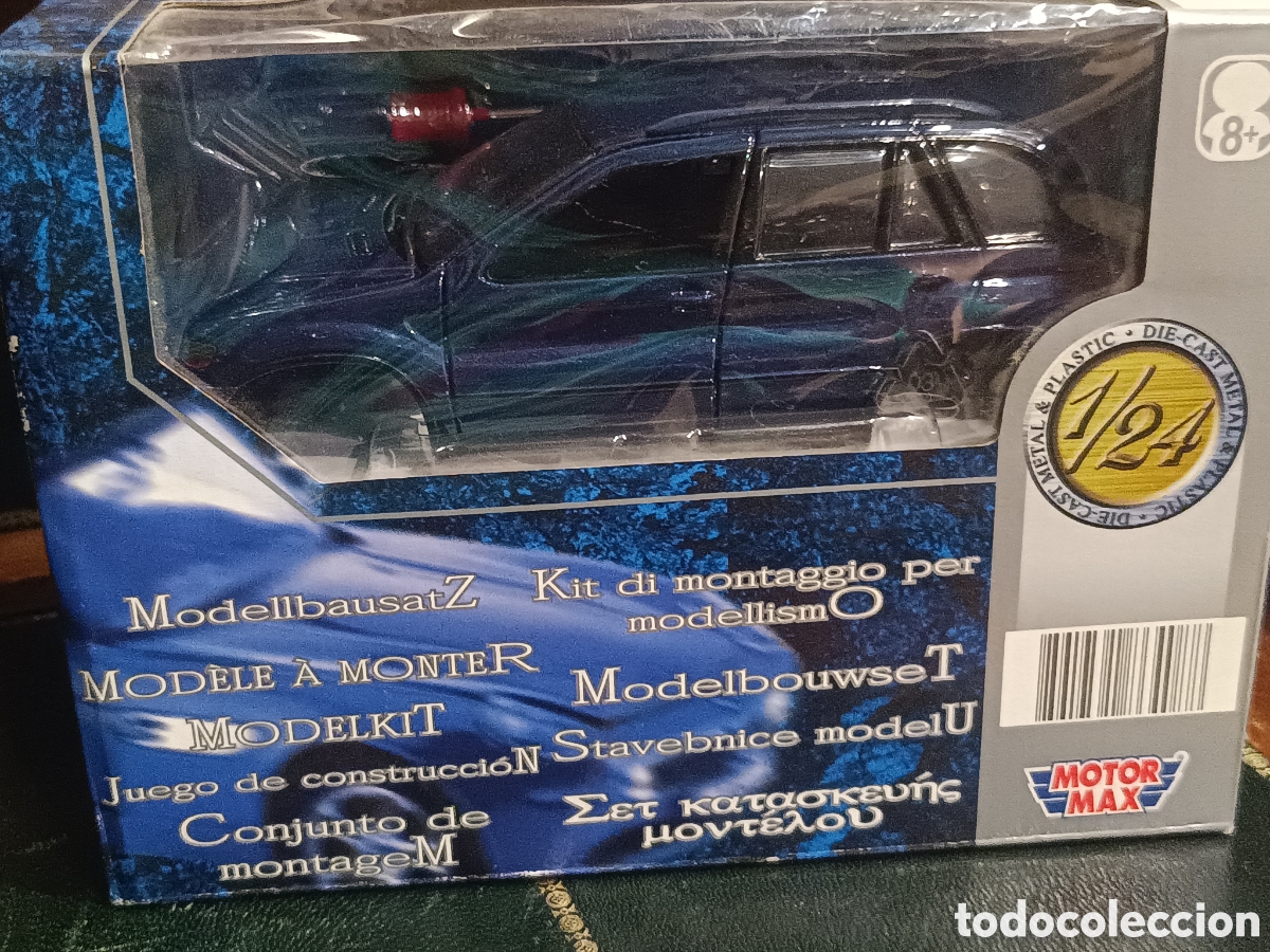 Maquetas: BMW X5 1:24 MOTOR MAX KIT MONTAJE MAQUETA COCHE NUEVO SIN ABRIR EN CAJA