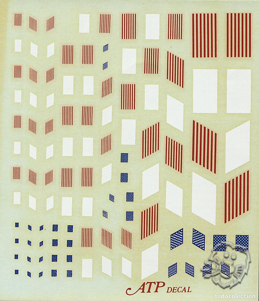 Maquetas: Calcas ATP Decal 1:144 American Flags - Foto 1