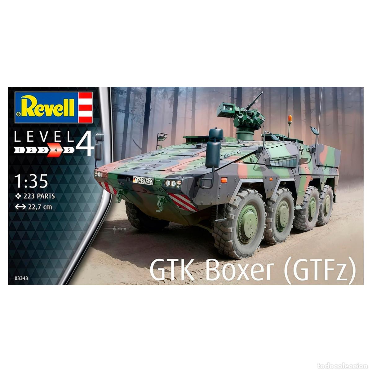 Maquetas: Maqueta Revell Veh&iacute;culo Blindado GTK Boxer GTFz Escala 1:35