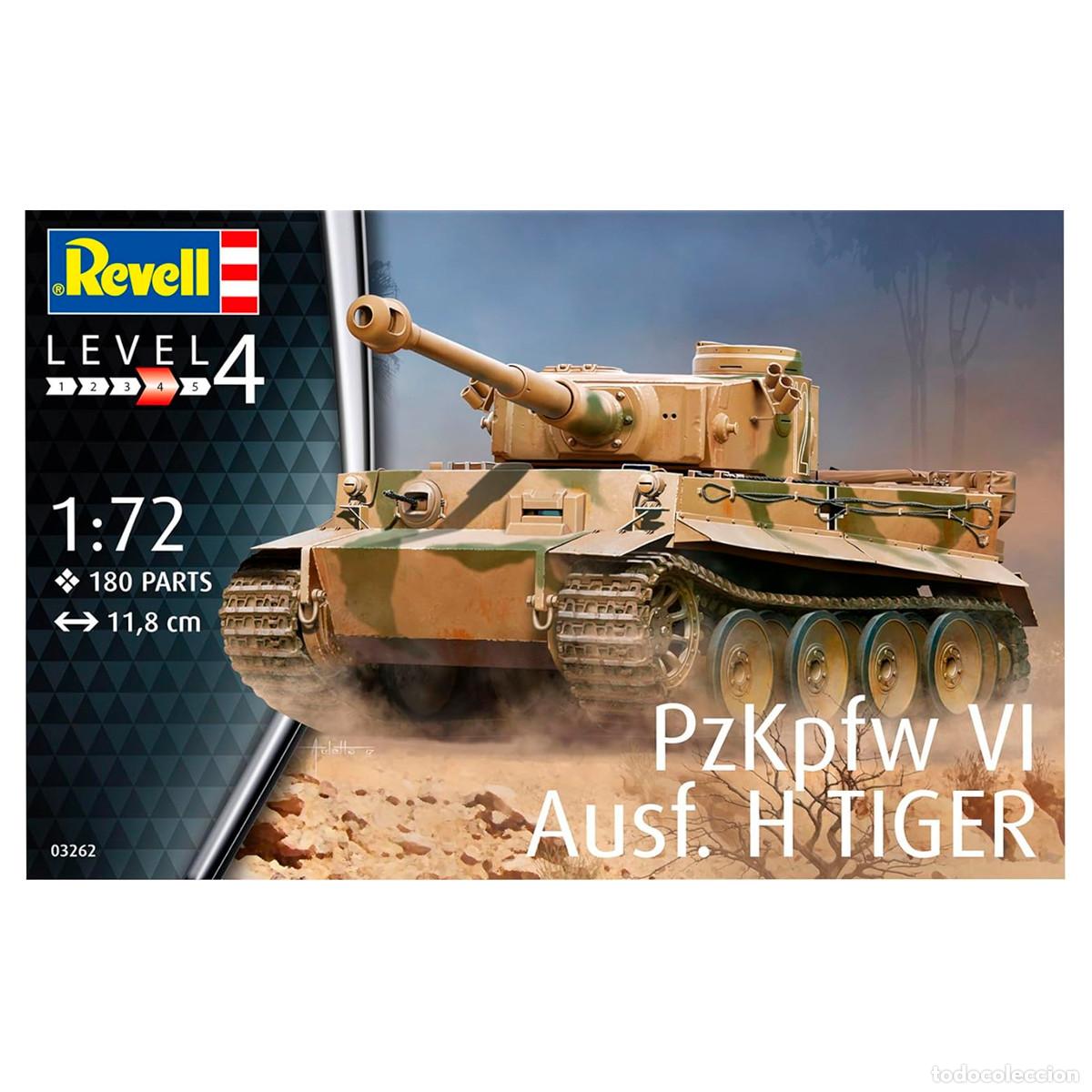 Maquetas: MAQUETA TIGER I REVELL 1/72