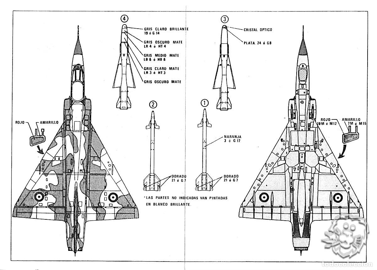 Maquetas: Calcas Replimodel 1:72 AMD Mirage IIIEE #4 - Foto 5