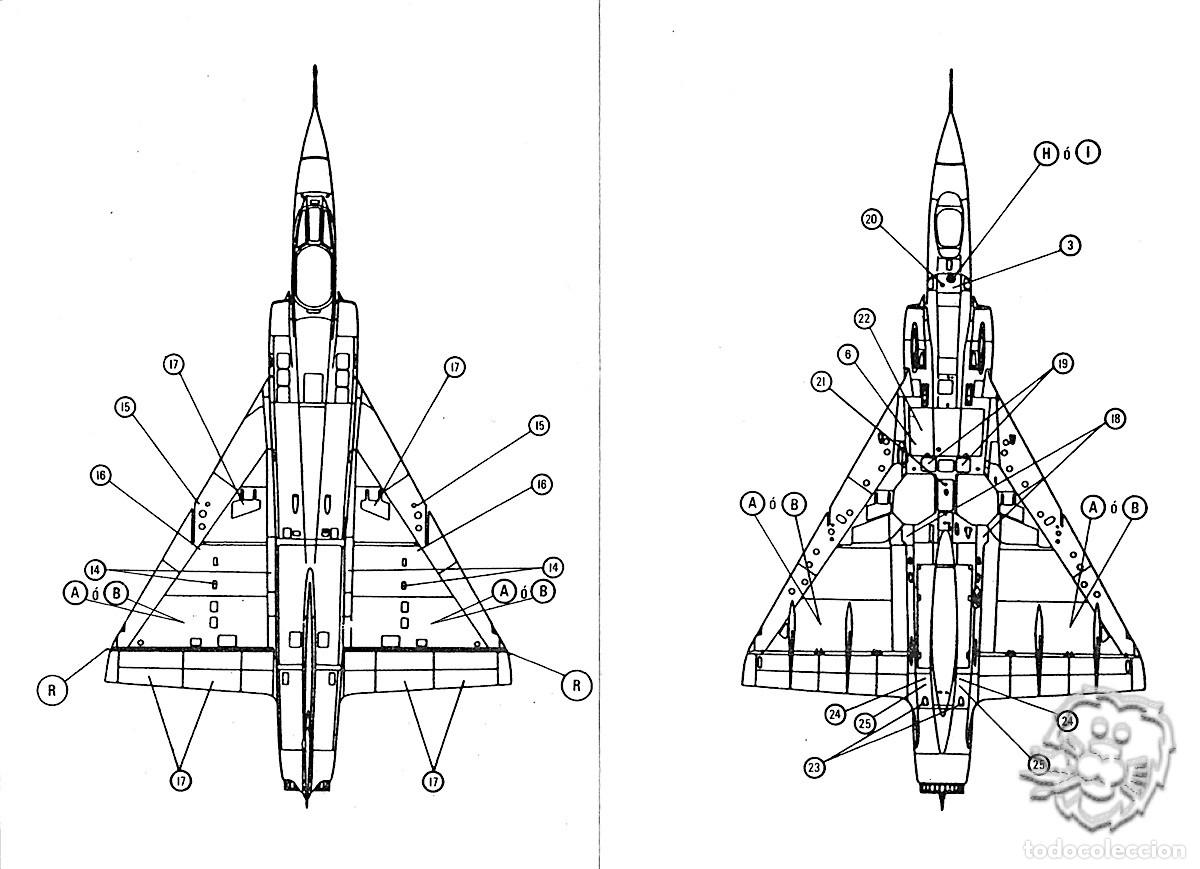 Maquetas: Calcas Replimodel 1:72 AMD Mirage IIIEE #4 - Foto 7