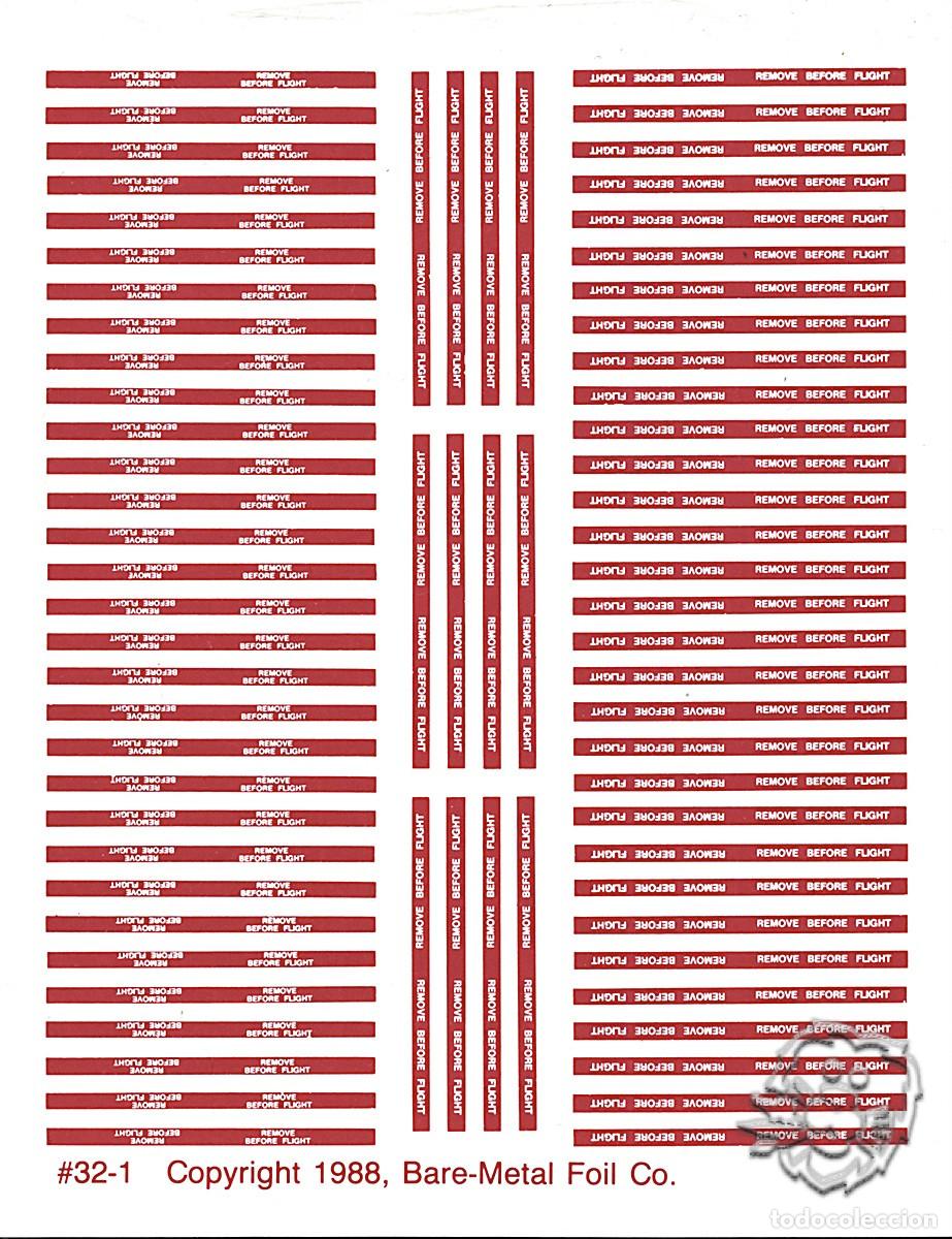 Maquetas: Experts Choice 1:32 REMOVE BEFORE FLIGHT tags #32-1 - Foto 1